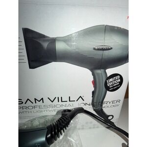 Sam Villa Professional Ionic Hair Dryer Limited Edition Sea Smoke‎ Lightweight